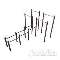 Турник ромб