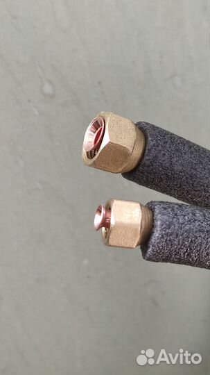 Трасса для кондиционера,медная труба,дренаж,провод