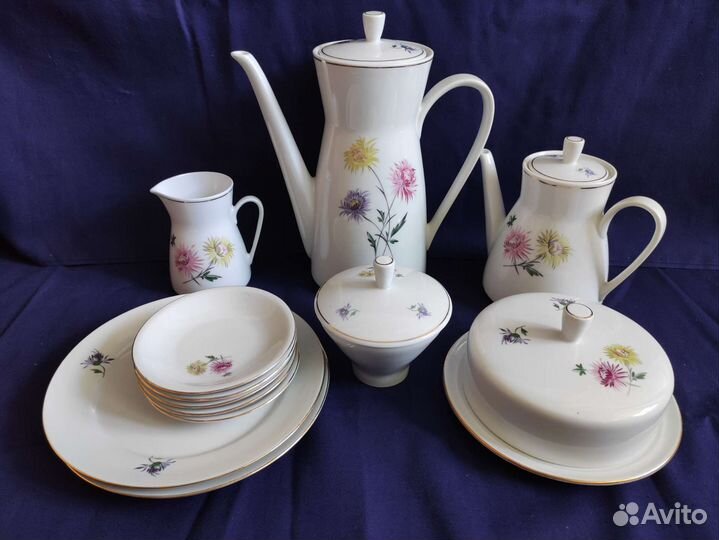 Сервиз Астры Kahla гдр на добор