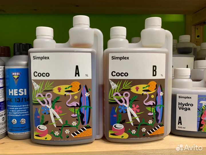 Удобрение simplex Coco A+B 1 л