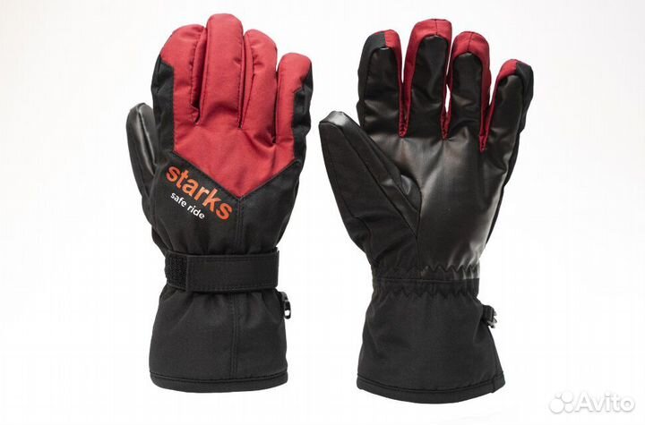 Перчатки Starks S1 (Черный/Серый, XL)