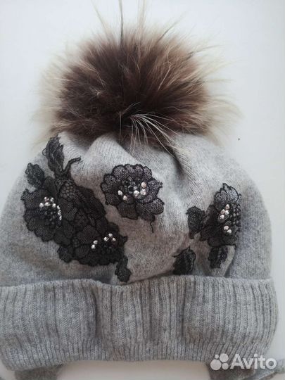 Зимняя шапка р. 52-54
