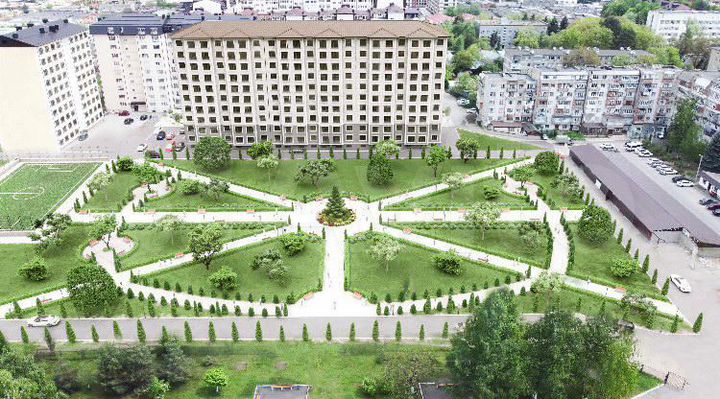 1-к. квартира, 51,4 м², 3/10 эт.