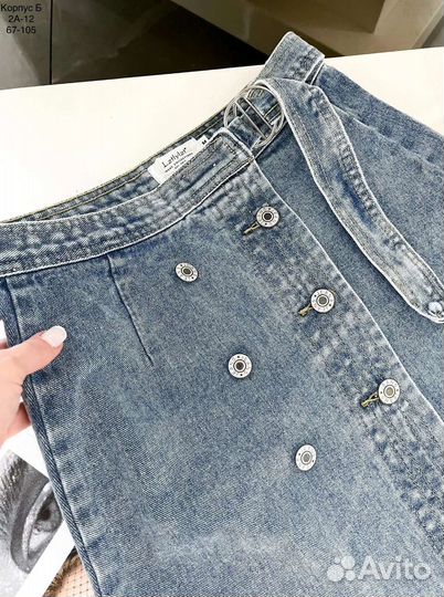 Юбка джинсовая