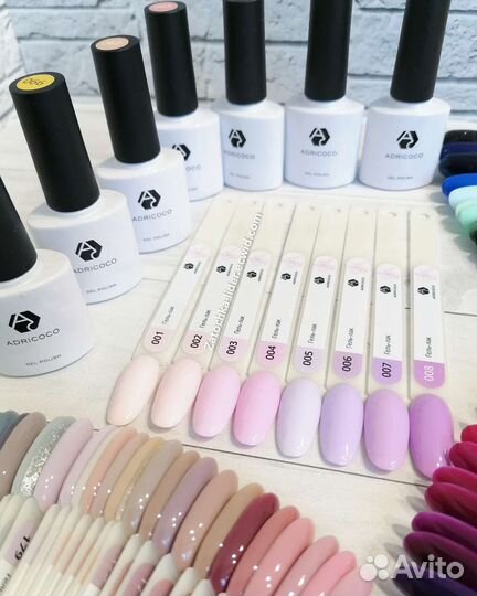 Гель лаки Adricoco