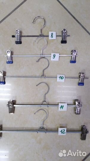 Вешалки плечики детские и взрослые металлические
