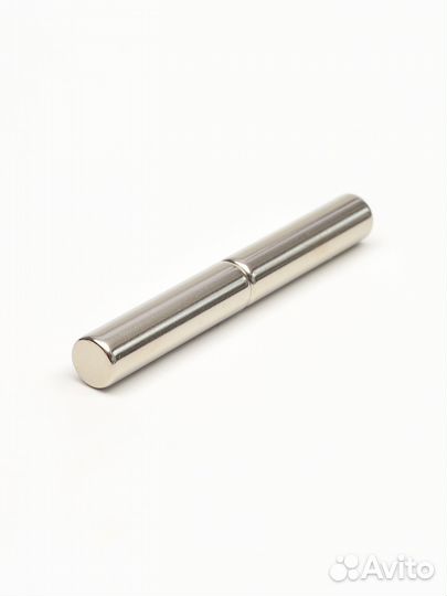 Неодимовые магниты 10х40 мм, прутки, набор 2 шт