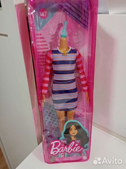 Кукла барби Fashionistas 147 GYB02 без головы