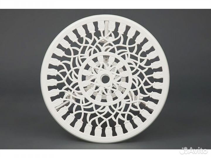 Комплект Secret De Maison Waltz of flowers (стол +2 стула) алюминиевый сплав, D60/H67, 52Х40Х89см, b