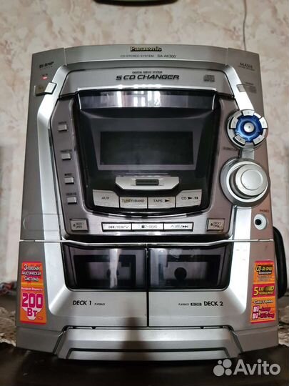 Музыкальный центр panasonic