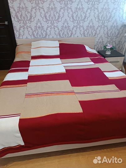 Плед вязаный Одеяло Покрывало