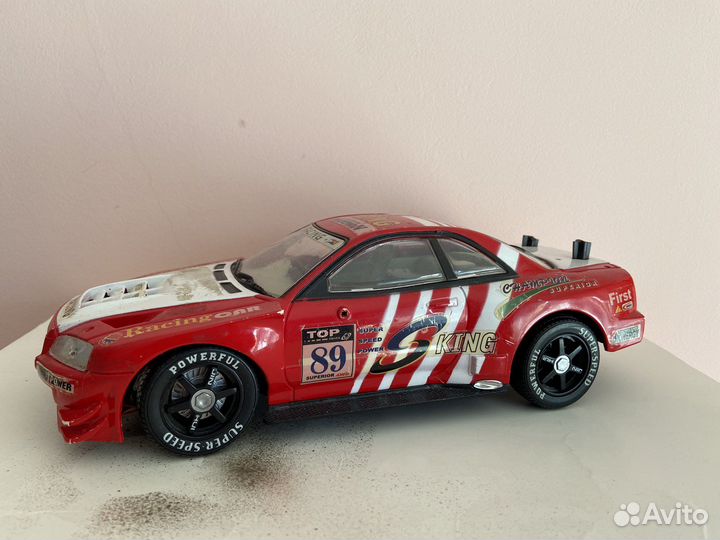 Машинка спортивная детская 27см