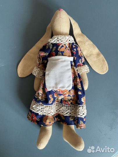 Игрушка зайка ручная работа