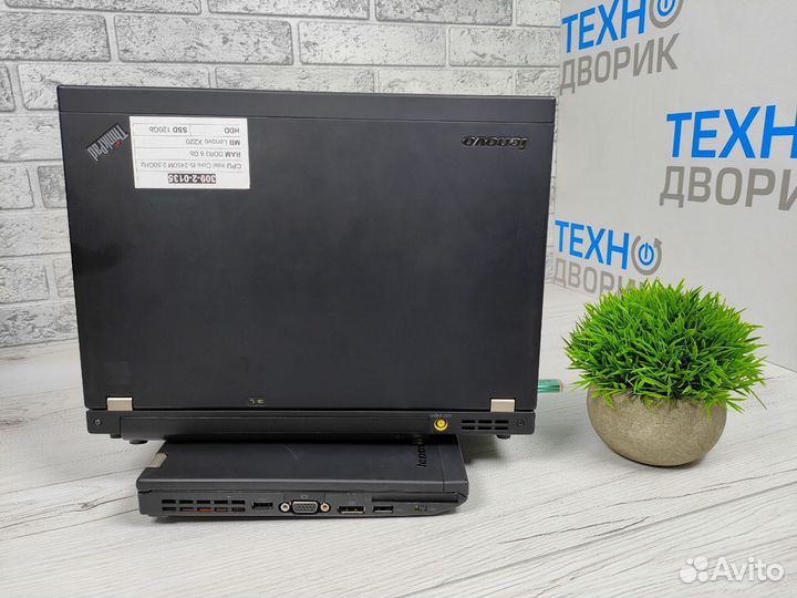 Ноутбук 12.5'' Lenovo X220 ram 8gb ssd 120gb i3