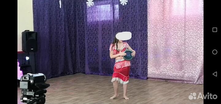 Костюм для восточных танцев женский