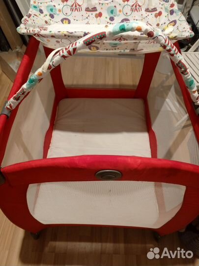 Детская кровать манеж Graco Contour