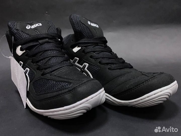 Борцовки Asics Snapdown черно-серые