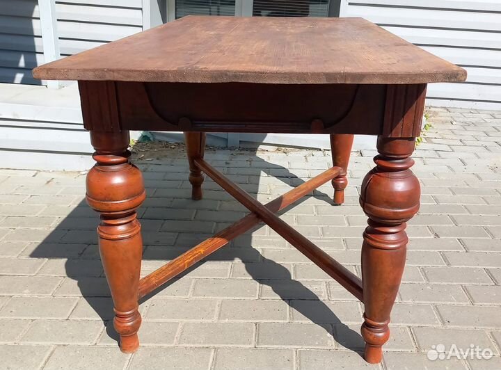 Старинный деревянный стол - царская россия