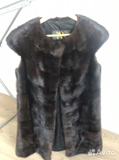 Жилетка норковая размер S
