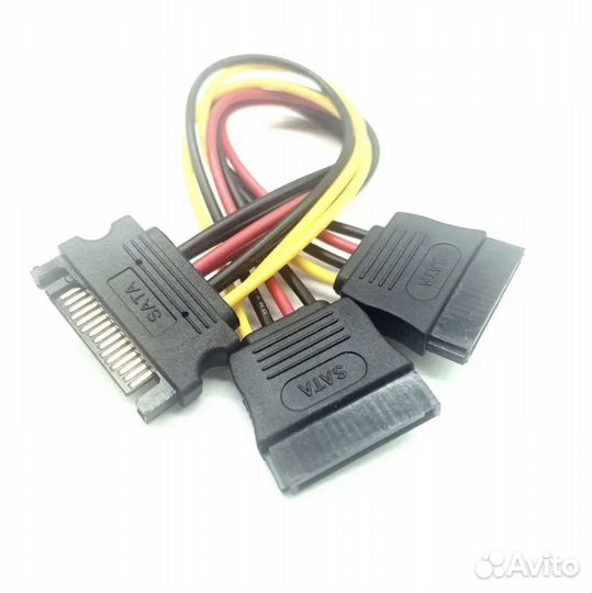 Адаптер питани SATA на 2 SATA