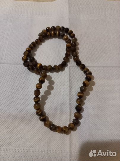 Бусы из натуральных камней