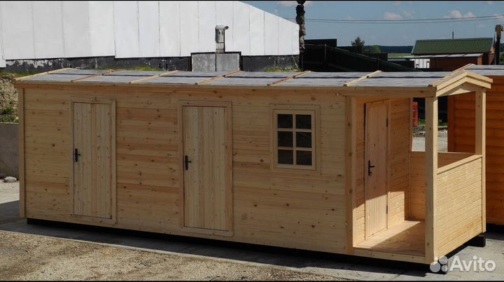 Бытовки и дачные домики