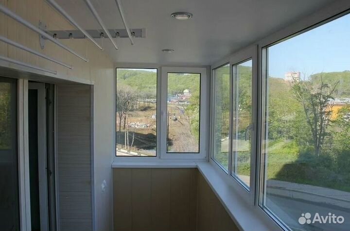 Остекление пвх с расширением