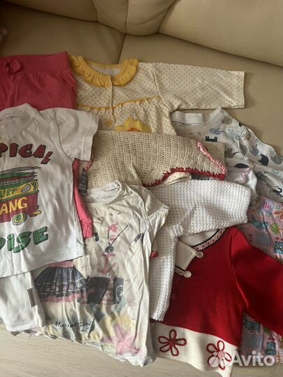 Вещи пакетом на девочку 1-2 года