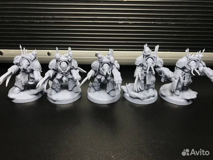 Warhammer 40000 миниатюры Slaanesh Terminators