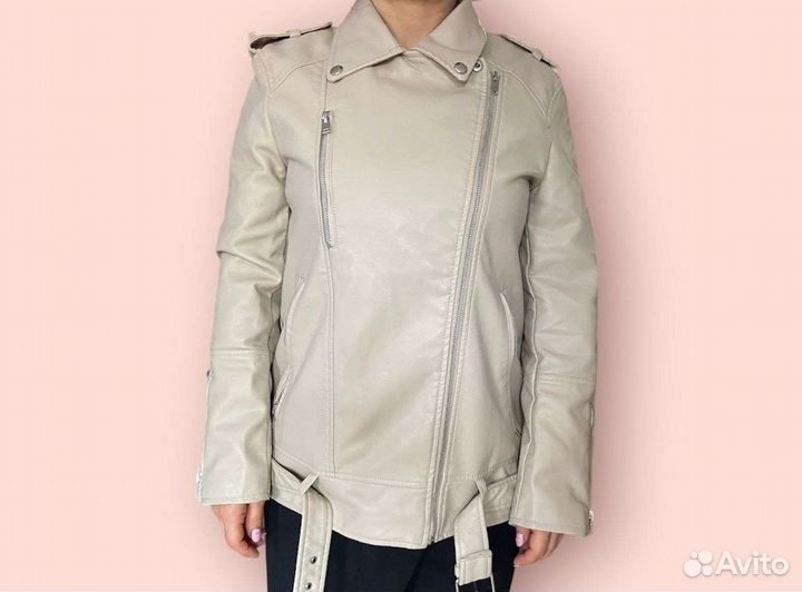 Женская байкерская куртка косуха