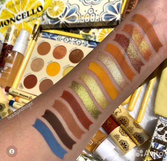 Colourpop палетка Limoncello