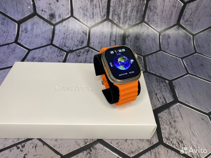 Часы Apple Watch 9 Ultra 2 49mm Оранжевый Ремешок