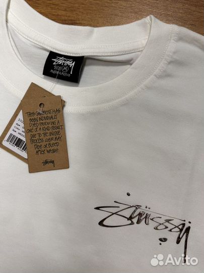 Лонгслив Stussy FW23 Mercury белый