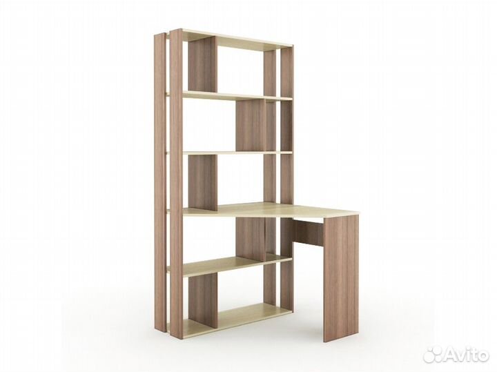 Стол компьютерный угловой белый Хит