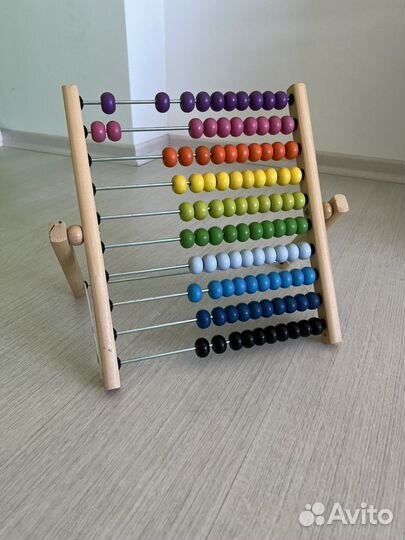 Счеты деревянные IKEA игрушка