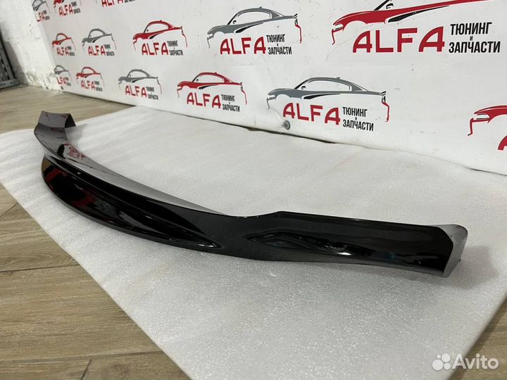 Губа переднего бампера BMW F10 m look