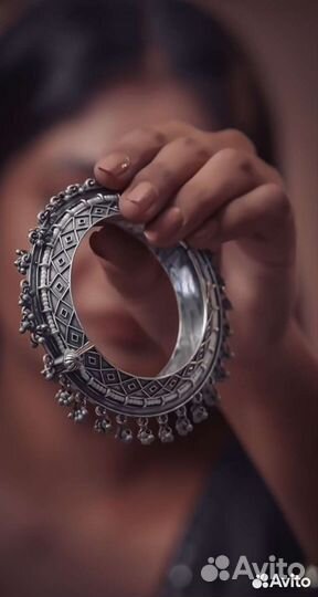 Браслет золото серебро ретро Птицы экзотика