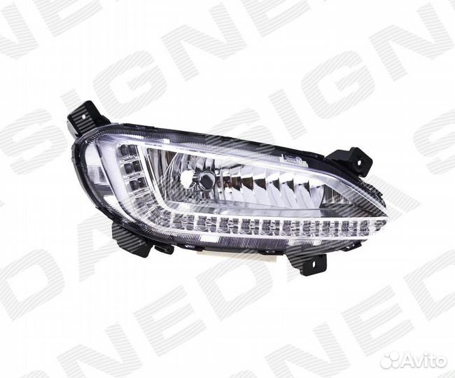 Противотуманка пер.прав.диод