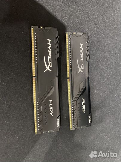 Hyperx fury ddr4 2x4gb