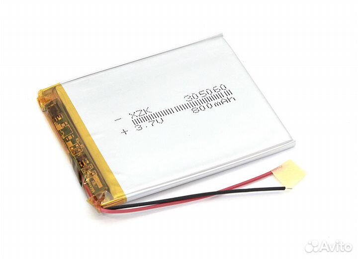 Аккумулятор Li-Pol 3*50*60мм 2pin 3.7V/800mAh