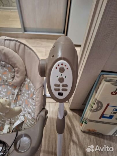 Детские электронные качели geburt