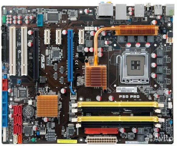 Материнские платы Socket 775 различные б/у