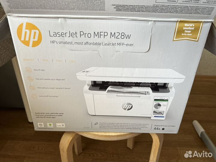 Лазерный принтер HP LaserJet Pro MFP M28w