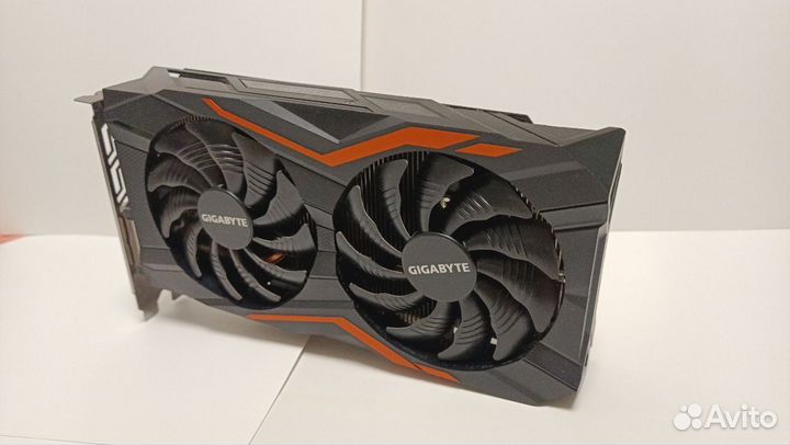 Видеокарта Nvidia Geforce GTX 1050 Ti Gigabyte 4gb