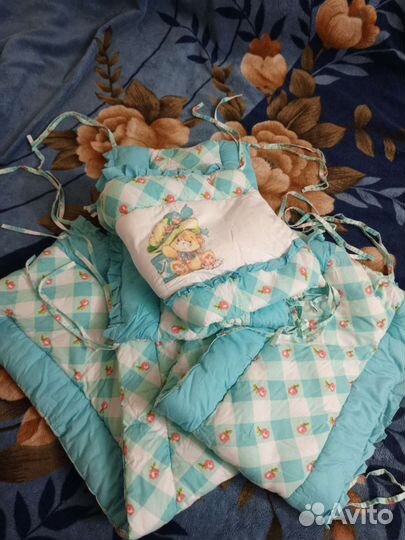 Бортики в детскую кроватку бу