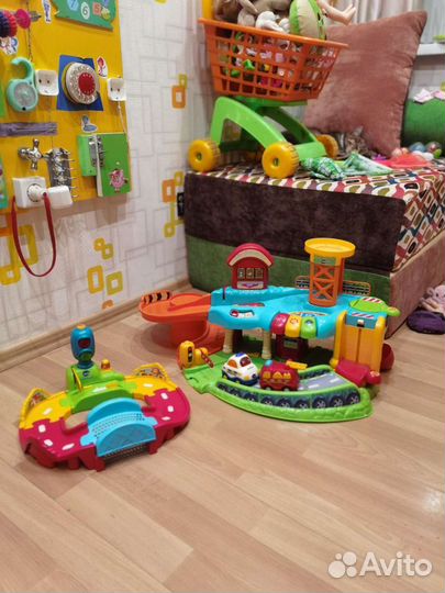 Парковка и светофор интерактивные Vtech