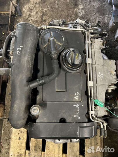 Двигатель в сборе Ауди 2.0 TDI c00-09 г BKD