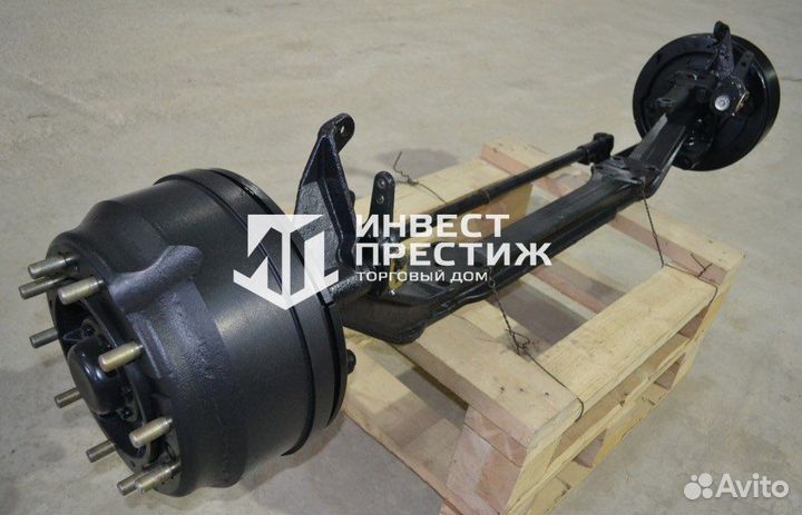 Ось передняя в сборе краз 65055-3000012