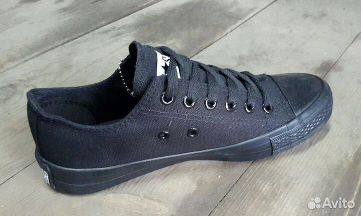 Converse All Star кеды черные.40-45