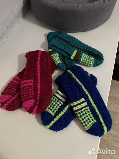 Следки ручной вязки